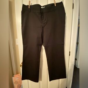 NWOT black oldnavy pants size 22w